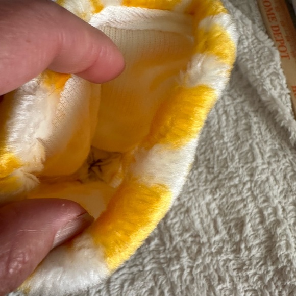 VTG fuzzy Plush Giraffe Hand Puppet imaginary play developmental toy - Picture 7 of 9